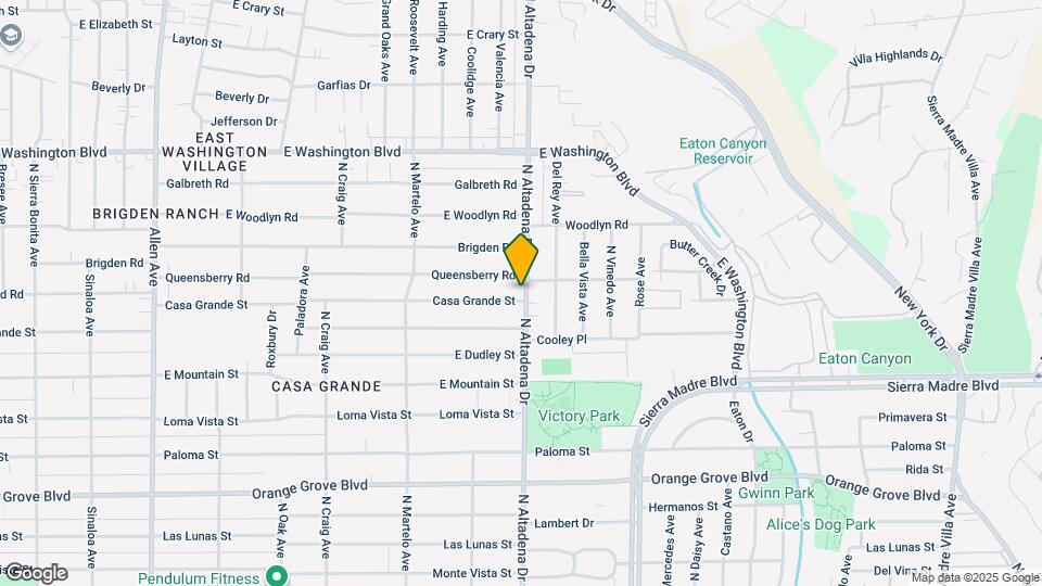 2515 Casa Grande St Map and Location Details