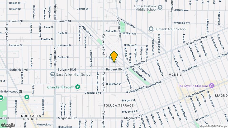 5617 N Strohm Ave Map and Location Details
