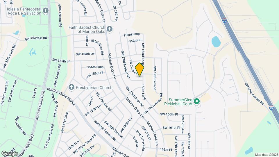 15761 SW 23rd Avenue Rd Map and Location Details