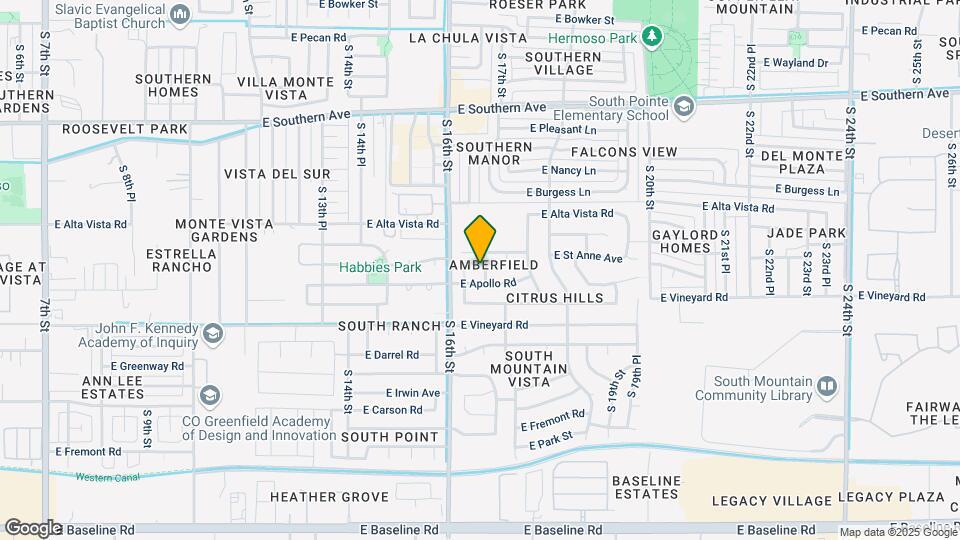 6440 S 16th Way Mapa y Detalles de la Ubicación
