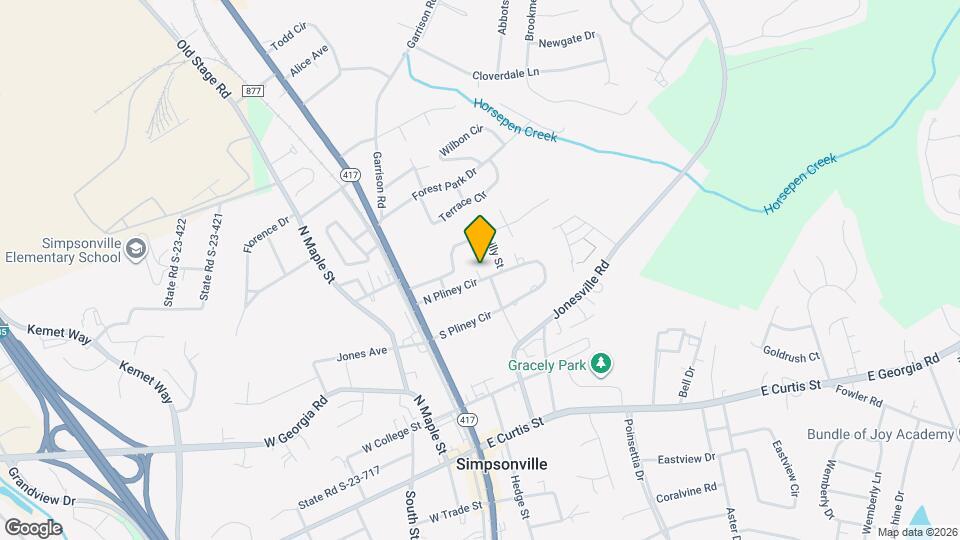 211 N Pliney Cir Map and Location Details