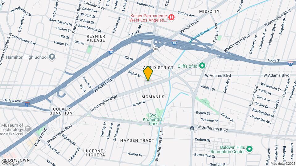 3222 La Cienega Ave Mapa y Detalles de la Ubicación