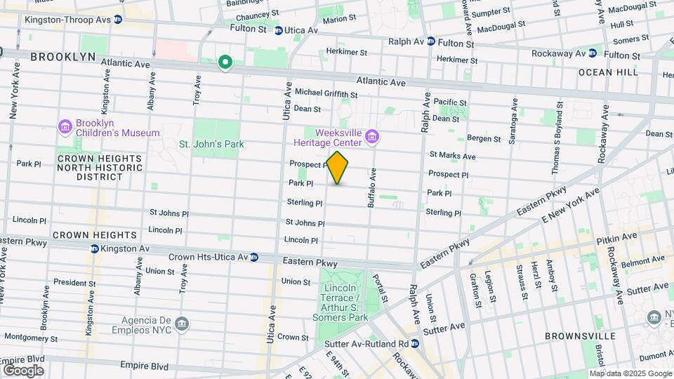 1508 Park Pl Map and Location Details