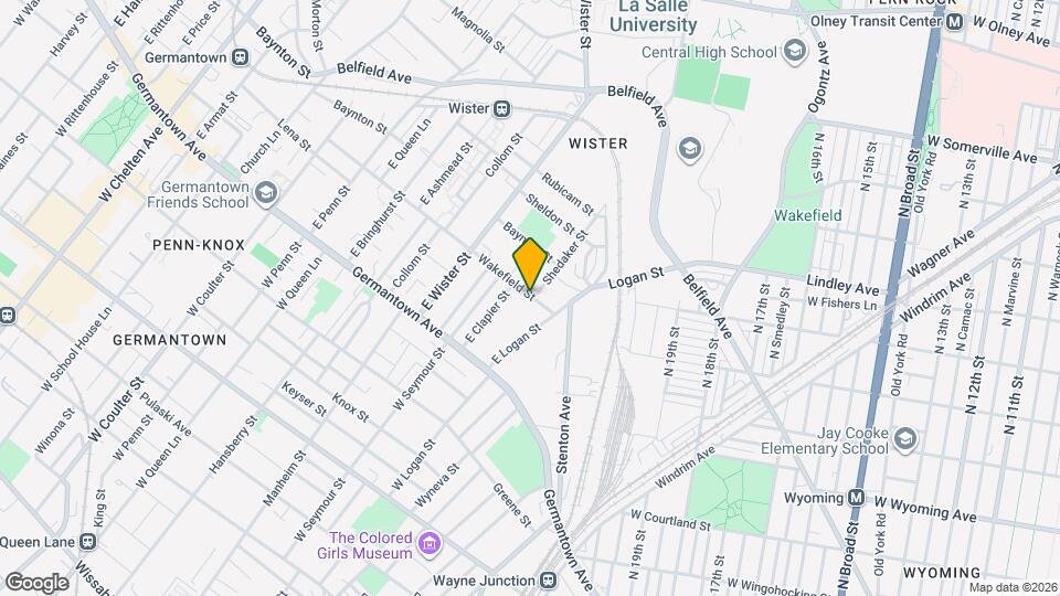 4928 Wakefield St Mapa y Detalles de la Ubicación