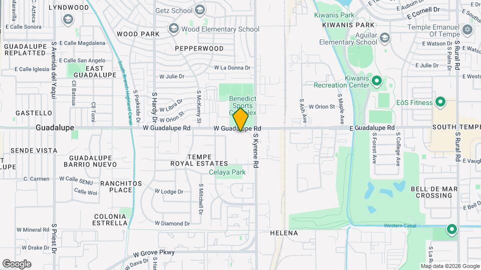 Cabana Kyrene Map and Location Details