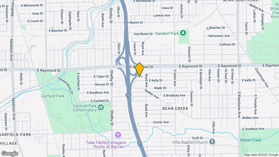 1402 E Kelly St Map and Location Details