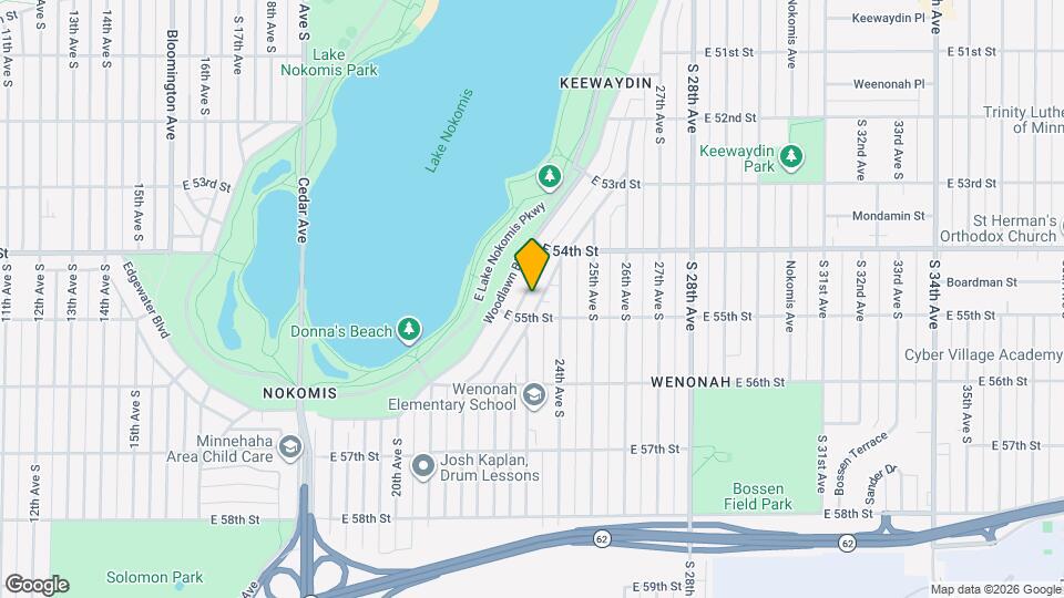 5444 Shoreview Ave Map and Location Details