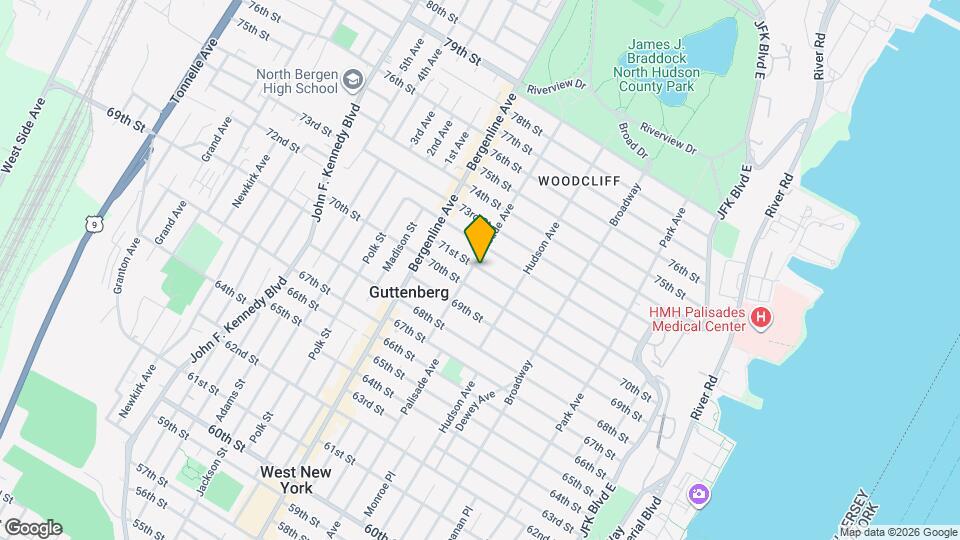 337-371 71st St Mapa y Detalles de la Ubicación