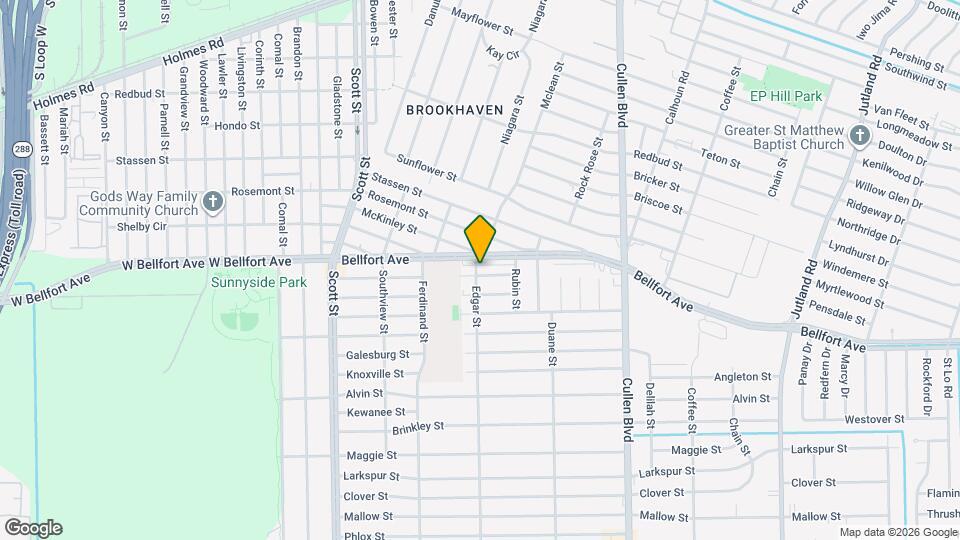 4401 Sterling St Map and Location Details