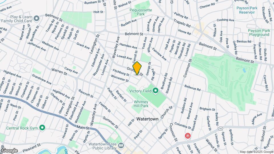 92 Fitchburg St, Unit 1 Map and Location Details