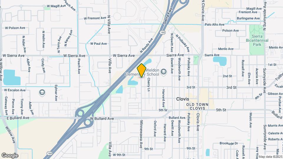 251 Minnewawa Ave Mapa y Detalles de la Ubicación