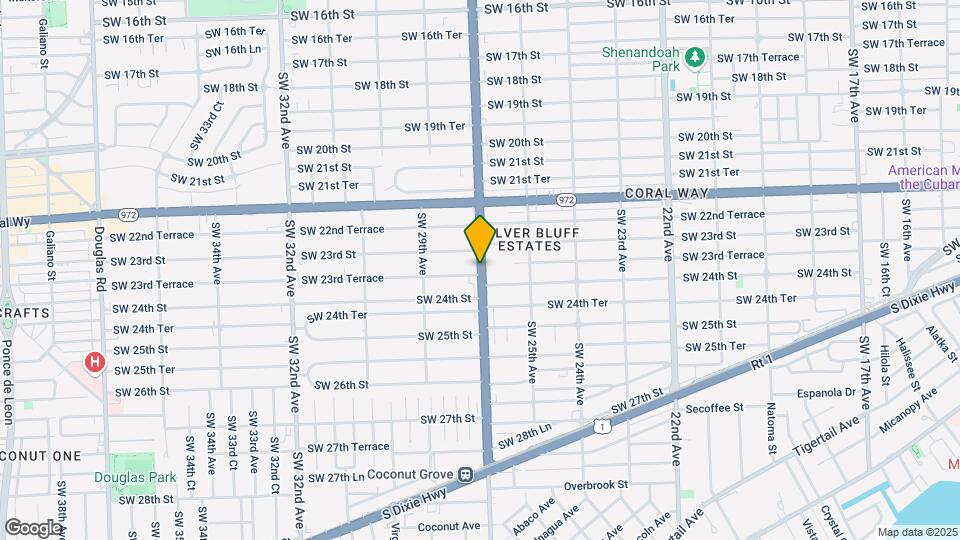 2350 SW 27th Ave Map and Location Details