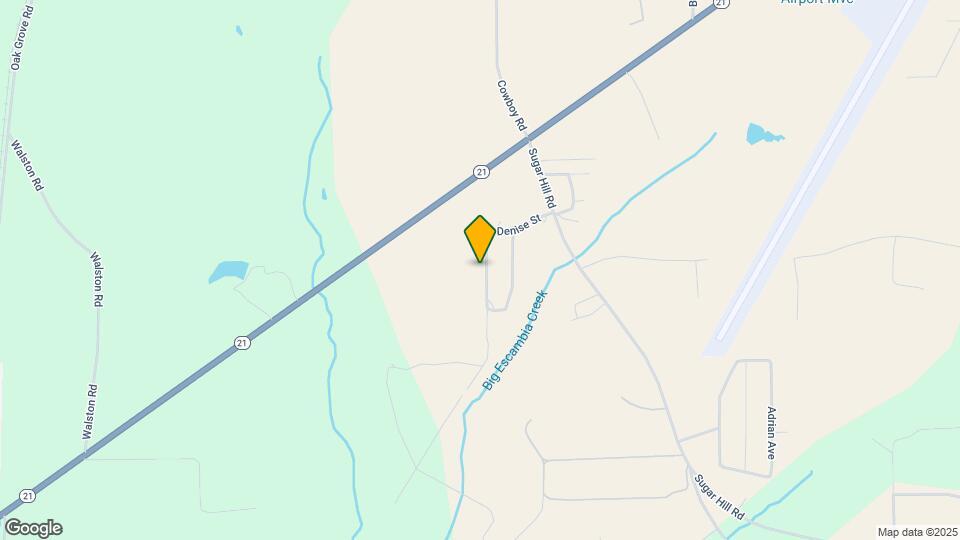 282 Denise St Map and Location Details