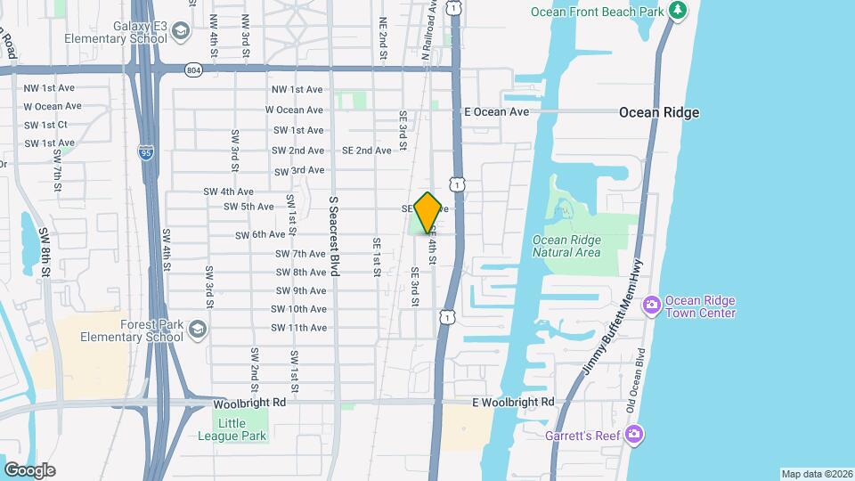 701 SE 4th St Map and Location Details