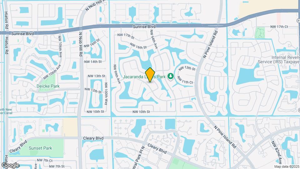 9541 NW 11th St Map and Location Details