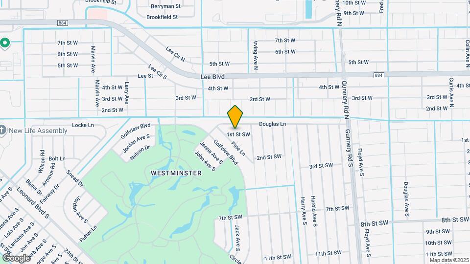 4718 1st St SW Map and Location Details