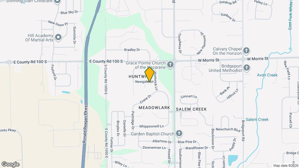 10741 Newgate Ln Map and Location Details