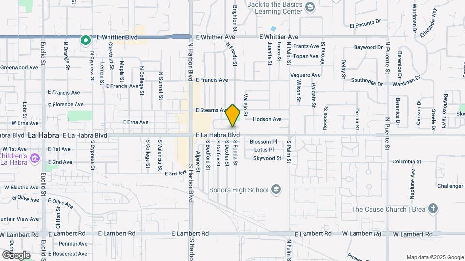 1520 Estate Dr Map and Location Details
