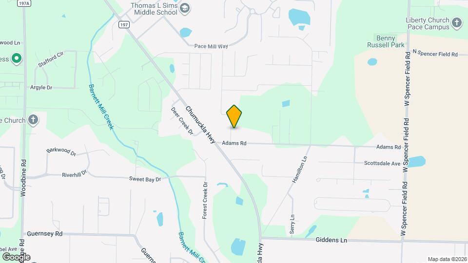 5204 Parkside Dr Map and Location Details