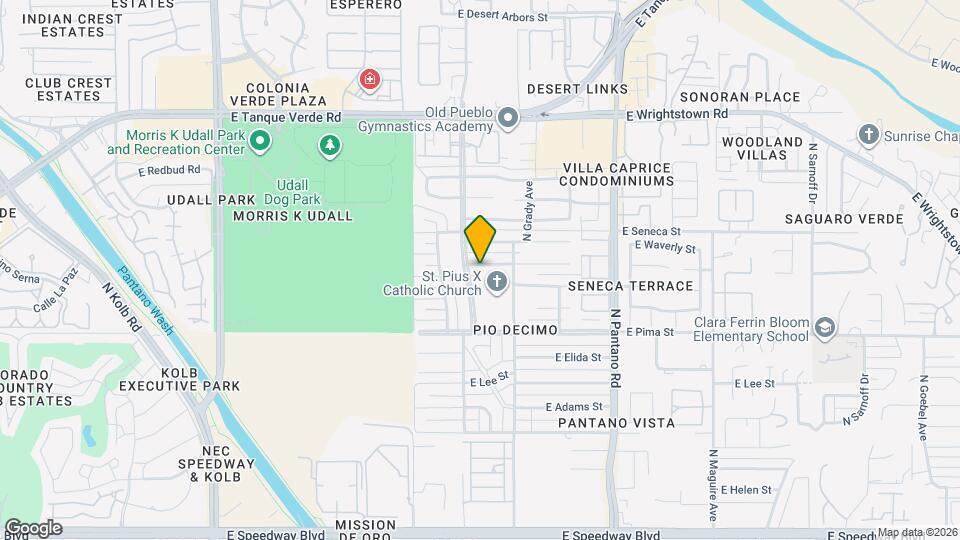 7620 E Linden St Mapa y Detalles de la Ubicación