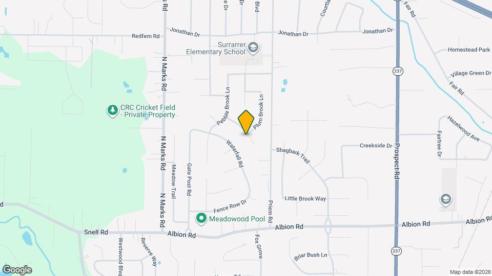 22309 Rock Creek Cir Map and Location Details