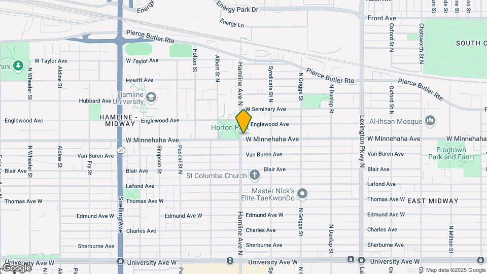 1335 W Minnehaha Ave, Unit Apt 3 Map and Location Details