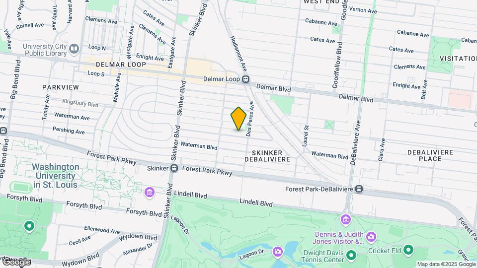 6021 McPherson Ave Mapa y Detalles de la Ubicación