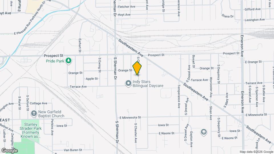 1230 S Chester Ave Map and Location Details