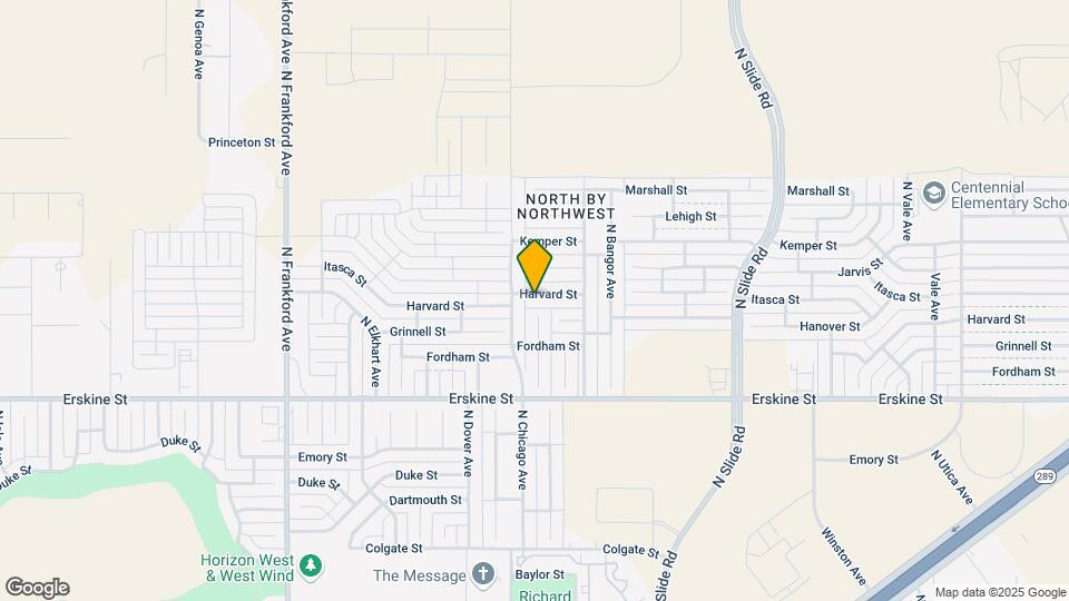 5417 Harvard St Map and Location Details