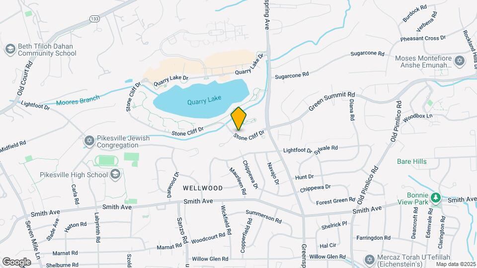 2520 Stone Cliff Dr Map and Location Details