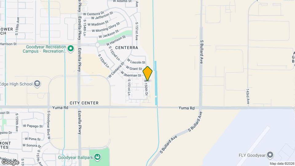 897 S 150th Dr Map and Location Details