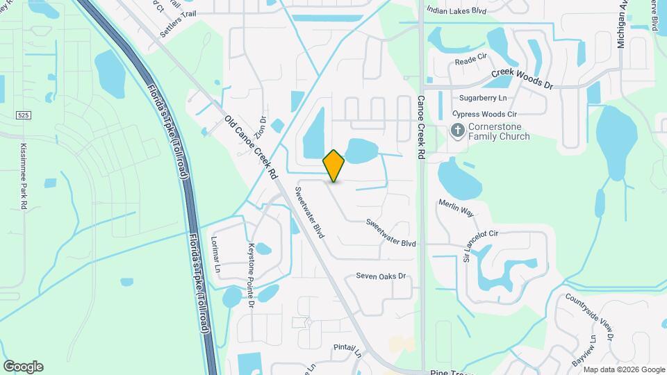 2342 Sweetwater Blvd Map and Location Details