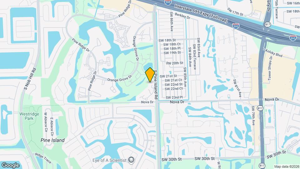 9142 SW 23rd St Map and Location Details