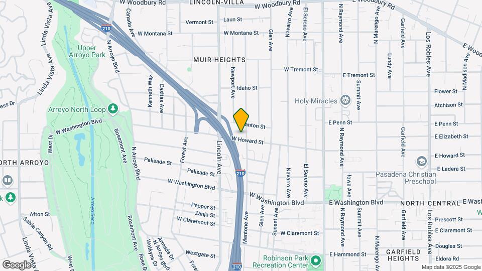 343 W Howard St Map and Location Details