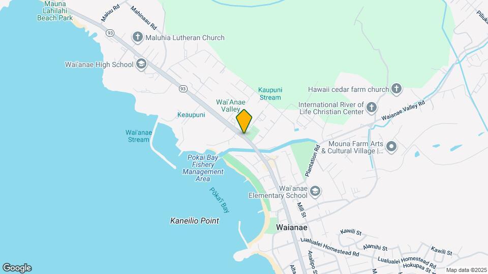 84-871 Hanalei St Mapa y Detalles de la Ubicación