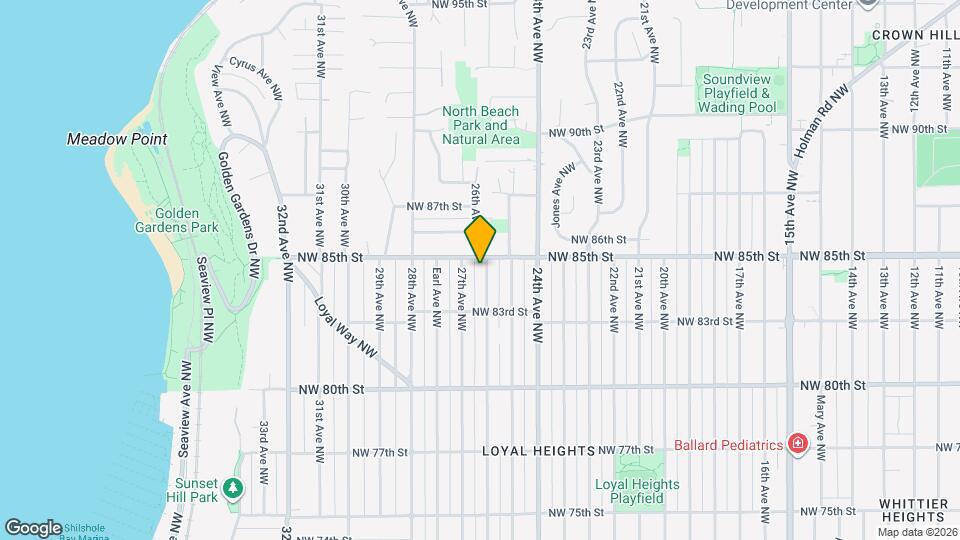 8341 26th Ave NW Map and Location Details