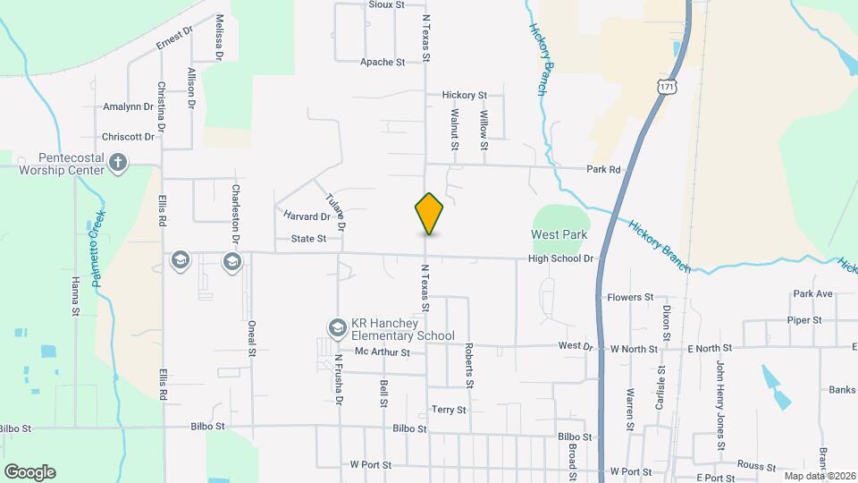 902 N Texas St Map and Location Details