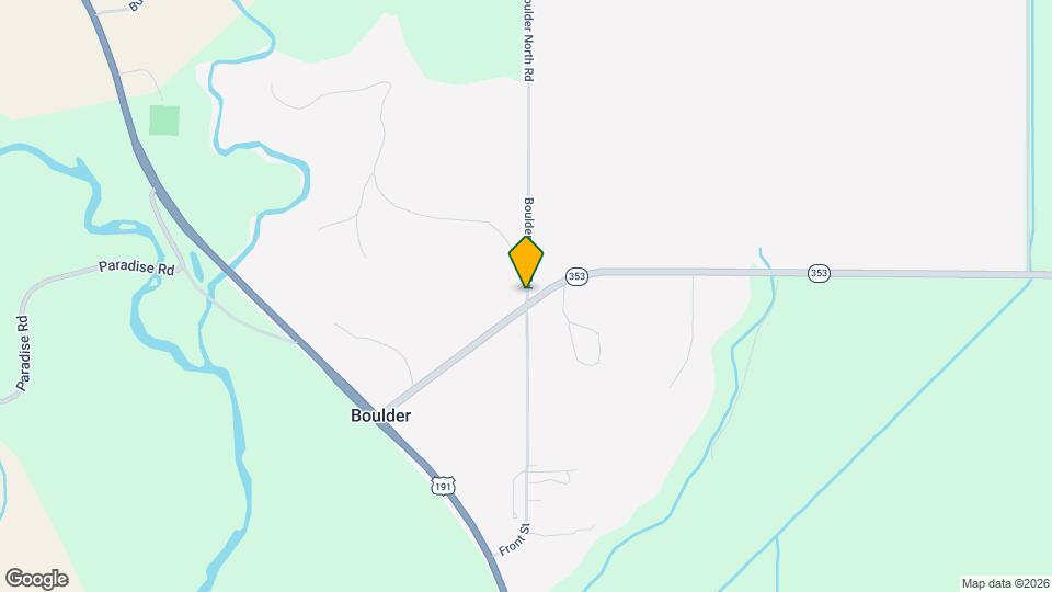 3 Boulder North Rd Map and Location Details