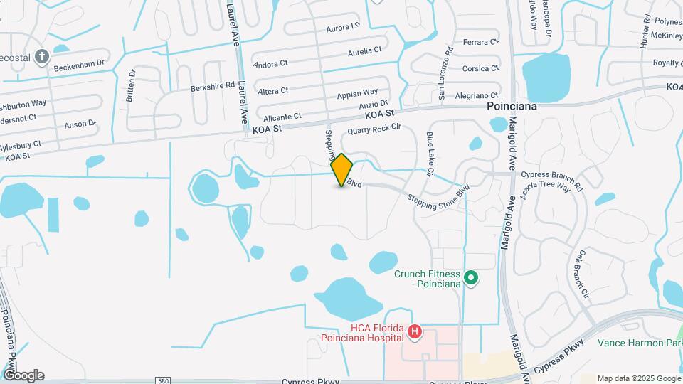 233 Aquamarine Ln Map and Location Details