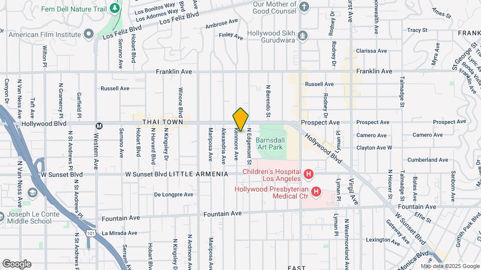 1630 Kenmore Ave Mapa y Detalles de la Ubicación