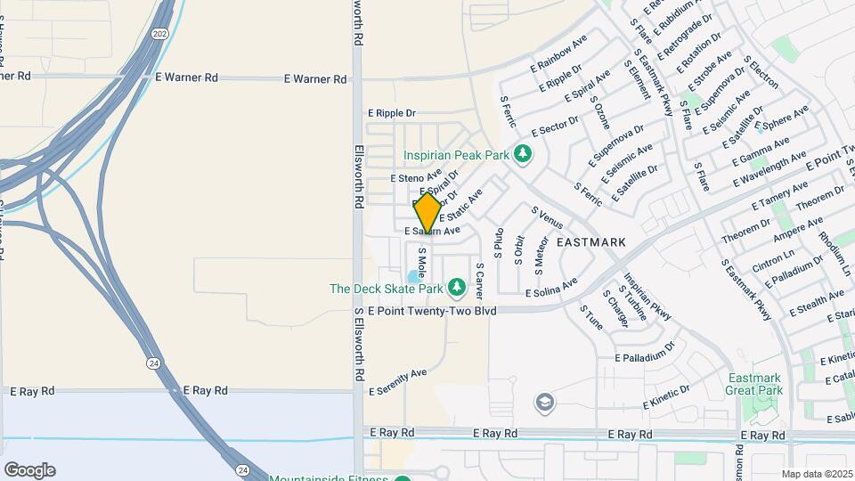 9334 E Strobe Ave Map and Location Details