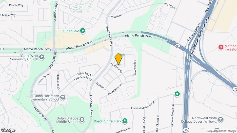 4822 La Santa Rd Map and Location Details