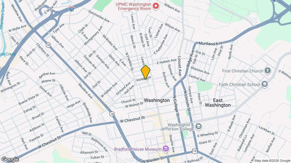 7 Hall Ave Map and Location Details