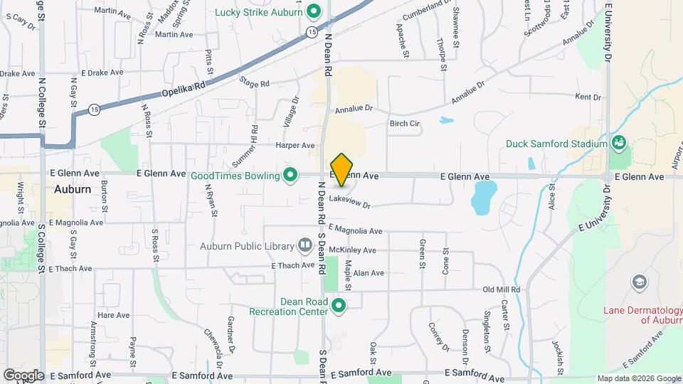 825 Lakeview Dr Map and Location Details
