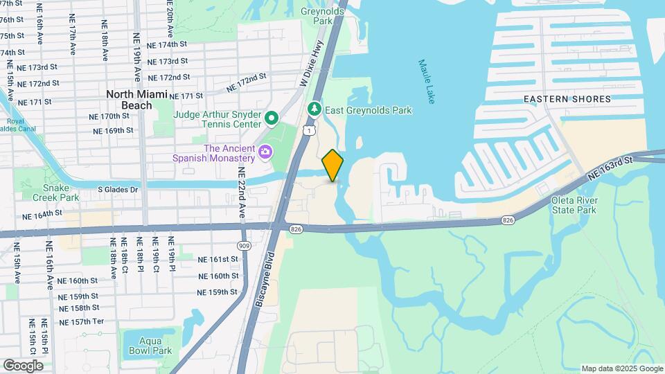 16385 Biscayne Blvd, Unit 2402 Map and Location Details
