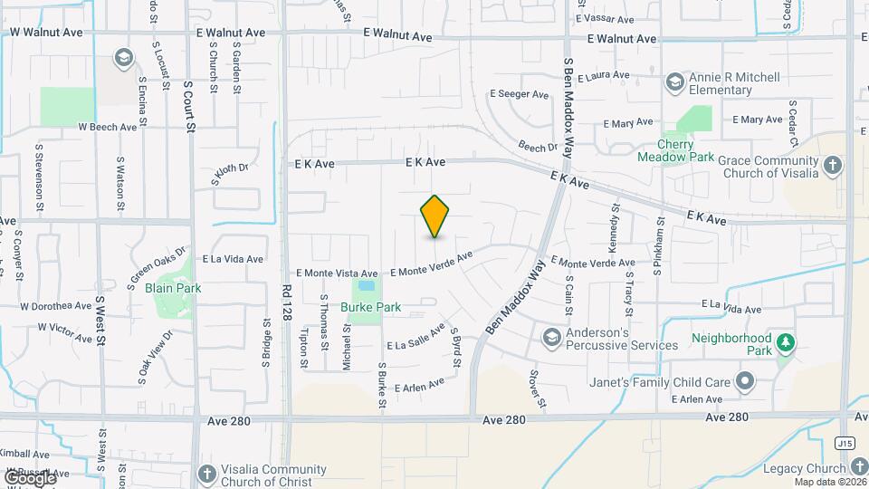 2859 S Oakhurst Ct Map and Location Details