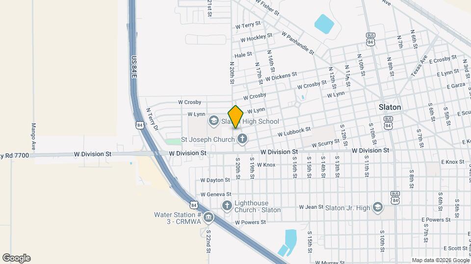 1225 W Garza St Map and Location Details