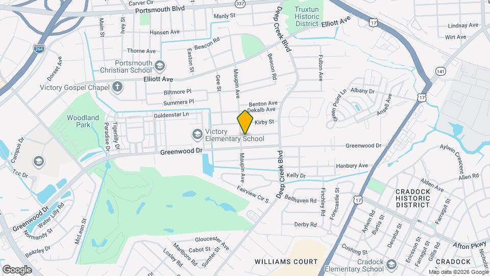 39 Appomattox Ave Map and Location Details