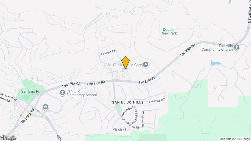 1375 Dolomite Way Map and Location Details