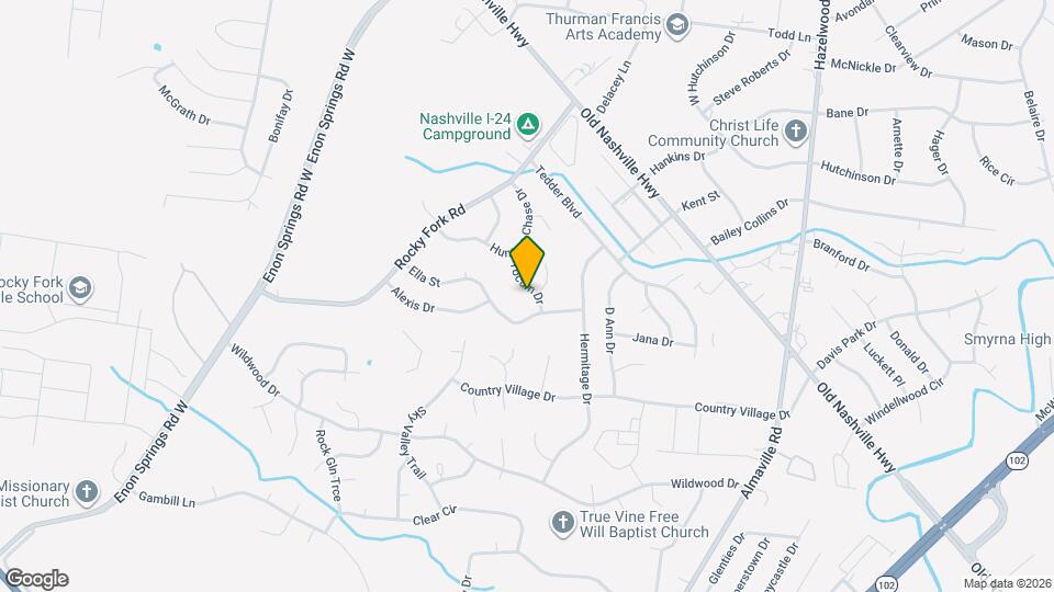 116 Yocum Dr Map and Location Details